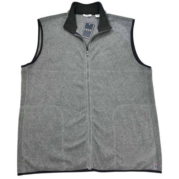 NWT Izod Fleece Vest Size XL Men’s - Picture 1 of 10